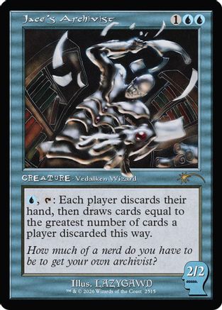 Jace's Archivist  (SLD-2515) - [Secret Lair Drop Series]