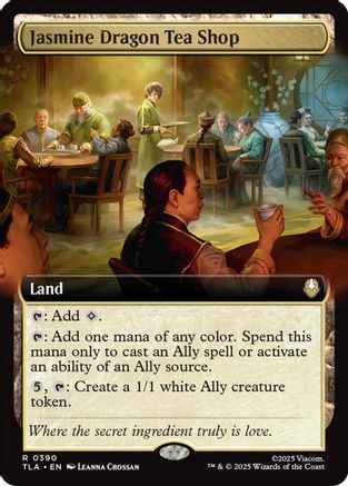 Jasmine Dragon Tea Shop (Extended Art)  [Foil]  (TLA-390) - [Avatar: The Last Airbender]