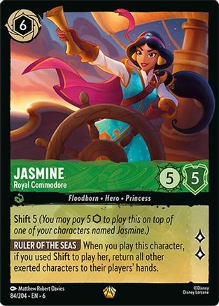 Jasmine - Royal Commodore (84/204) - [Azurite Sea]