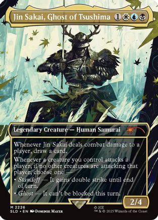 Jin Sakai, Ghost of Tsushima  (SLD-2226) - [Secret Lair Drop Series]