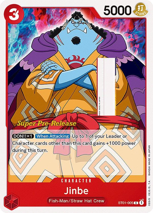 Jinbe (ST01-005) - [Super Pre-Release Starter Deck 1: Straw Hat Crew]