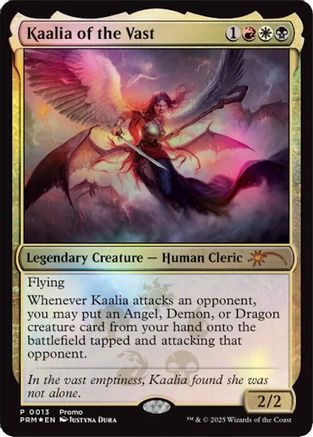 Kaalia of the Vast (Costco Bundle)  [Foil]  (UMP-013) - [Unique and Miscellaneous Promos]