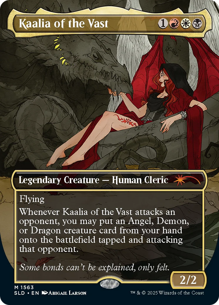 Kaalia of the Vast  [Foil]  (SLD-1563) - [Secret Lair Drop] (Borderless)