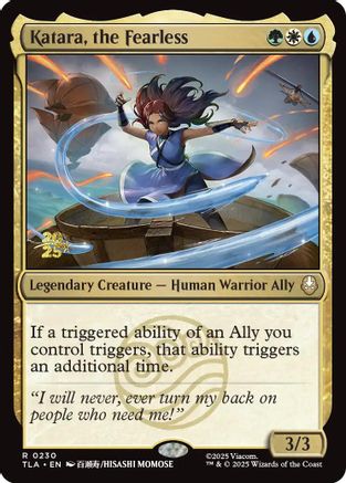 Katara, the Fearless  [Foil]  (PRE-230) - [Prerelease Cards]