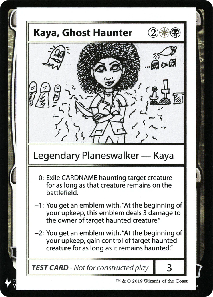Kaya, Ghost Haunter  (CMB1-094) - [Mystery Booster Playtest Cards 2019]