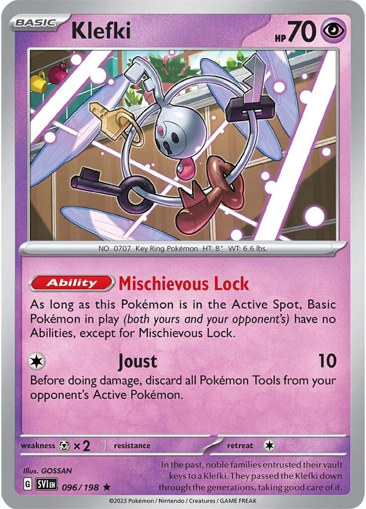 Klefki (096/198) [Scarlet & Violet: Base Set] - Image 2