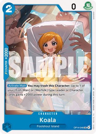 Koala (OP14-046) - [The Azure Sea's Seven]