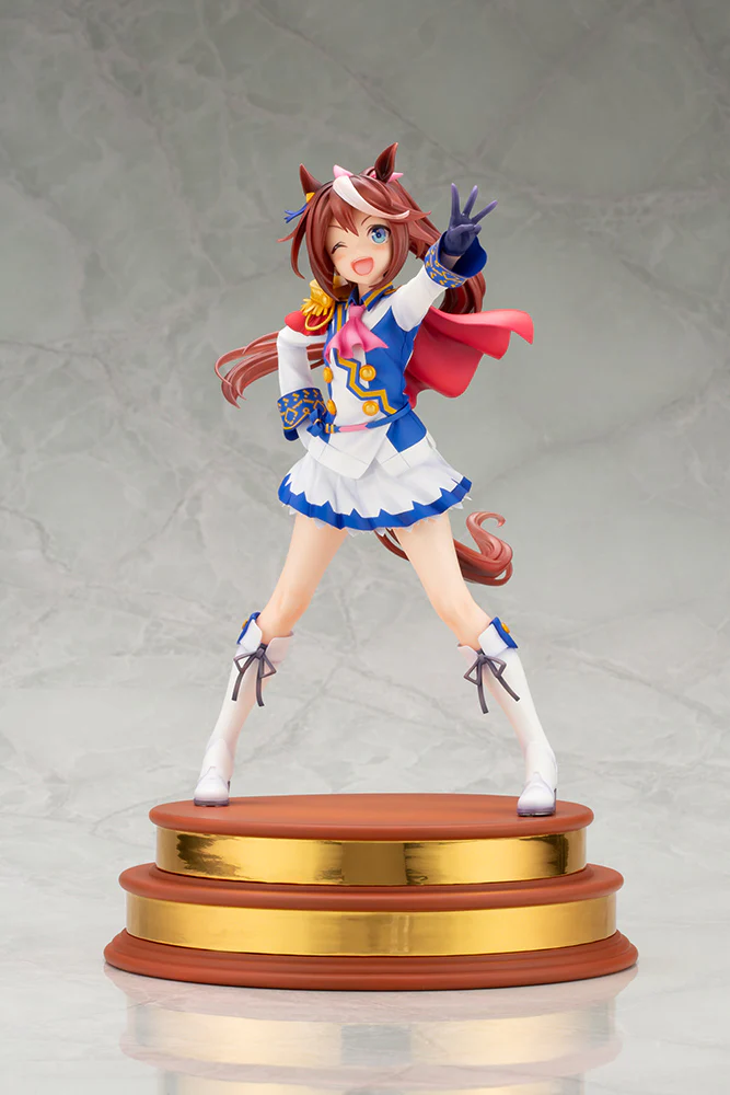 Kotobukiya 1/7 Umamusume: Pretty Derby Series［Show Off Your Dreams!］Tokai Teio, Pre-Painted PVC Statue - Image 3