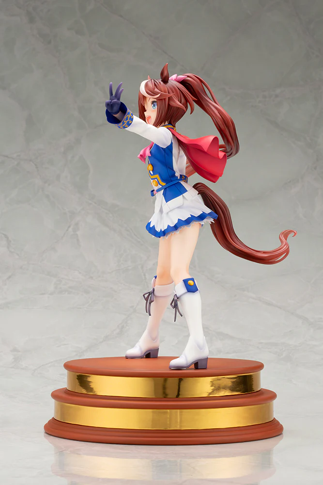 Kotobukiya 1/7 Umamusume: Pretty Derby Series［Show Off Your Dreams!］Tokai Teio, Pre-Painted PVC Statue - Image 4
