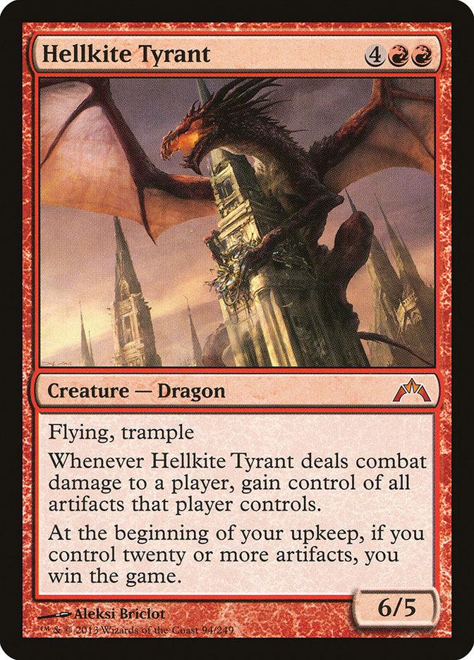 (KR) Hellkite Tyrant [Gatecrash] (Foreign Language)
