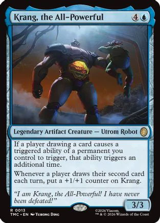 Krang, the All-Powerful  [Foil]  (TMC-013) - [Commander: Teenage Mutant Ninja Turtles]