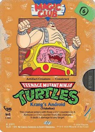 Krang's Android - Triskelion  [Foil]  (SLD-2371) - [Secret Lair Drop Series]