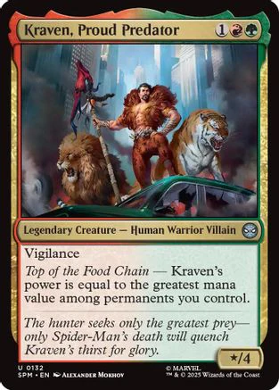 Kraven, Proud Predator  (SPM-132) - [Marvel's Spider-Man]