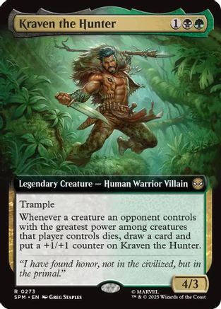 Kraven the Hunter (Extended Art)  (SPM-273) - [Marvel's Spider-Man]