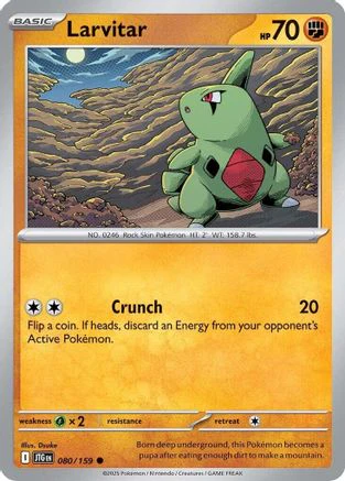 Larvitar  - (080/159)  [SV09 Journey Together]
