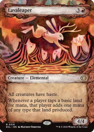 Lavaleaper (Showcase)  (ECL-318) - [Lorwyn Eclipsed]
