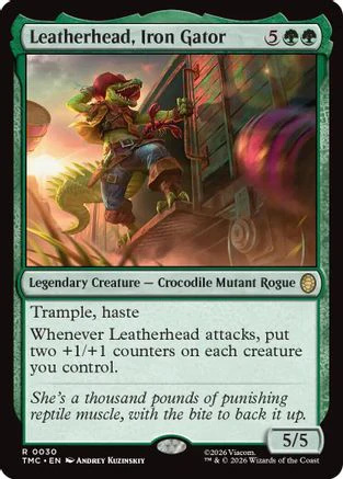 Leatherhead, Iron Gator  (TMT-030) - [Teenage Mutant Ninja Turtles]