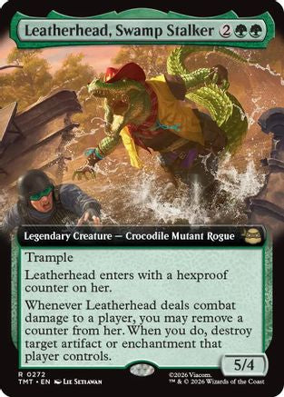 Leatherhead, Swamp Stalker (Extended Art)  (TMT-272) - [Teenage Mutant Ninja Turtles]