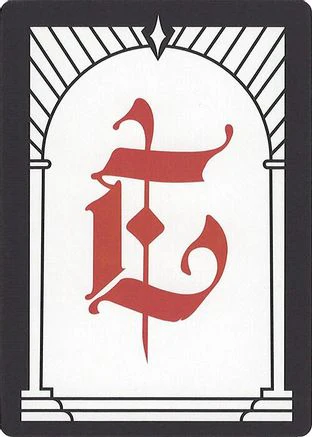 Letter Card - E  (SLC-) - [Secret Lair Countdown Kit]