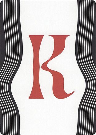 Letter Card - K  (SLC-) - [Secret Lair Countdown Kit]