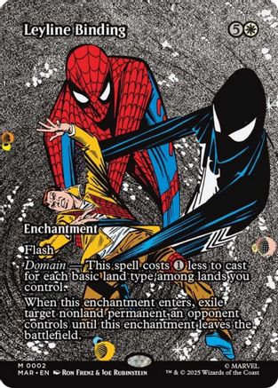 Leyline Binding (Borderless)  (MAR-002) - [Marvel Eternal-Legal]