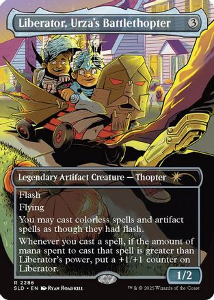 Liberator, Urza's Battlethopter  (SLD-2286) - [Secret Lair Drop Series]