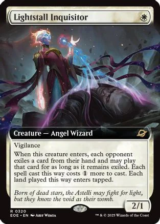 Lightstall Inquisitor (Extended Art)  [Foil]  (EOE-320) - [Edge of Eternities]