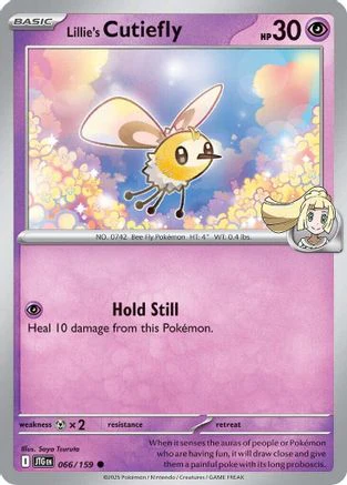 Lillie's Cutiefly  - (066/159) Reverse Holofoil [SV09 Journey Together]