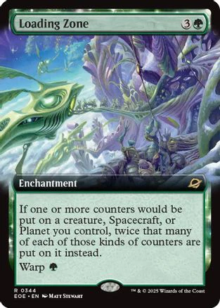 Loading Zone (Extended Art)  [Foil]  (EOE-344) - [Edge of Eternities]