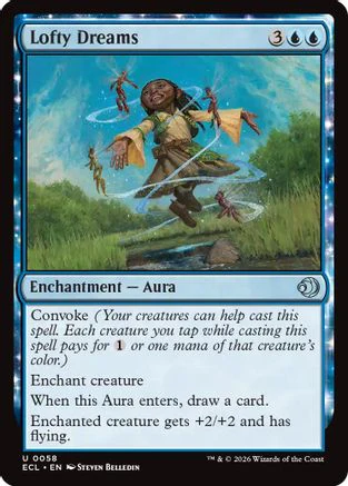 Lofty Dreams  [Foil]  (ECL-058) - [Lorwyn Eclipsed]