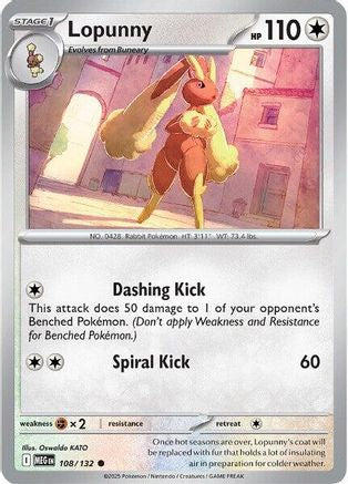 Lopunny - (108/132) [ME01 Mega Evolution]