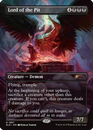 Lord of the Pit  (SLD-1857) - [Secret Lair Drop Series]