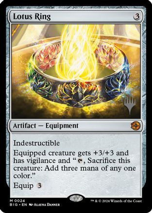 Lotus Ring  (PPEOE-024) - [Promo Pack: Edge of Eternities]