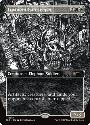 Loxodon Gatekeeper (2354)  (SLD-2354) - [Secret Lair Drop Series]