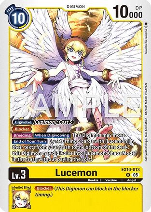Lucemon (EX10-013) - [Sinister Order] Foil
