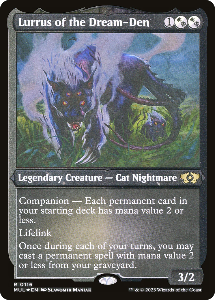 Lurrus of the Dream-Den (Foil Etched)  [Foil]  (MUL-116) - [Multiverse Legends]: (companion)