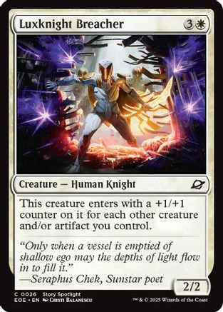 Luxknight Breacher  (EOE-026) - [Edge of Eternities]