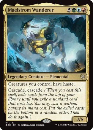 Maelstrom Wanderer  (ECC-127) - [Commander: Lorwyn Eclipsed]