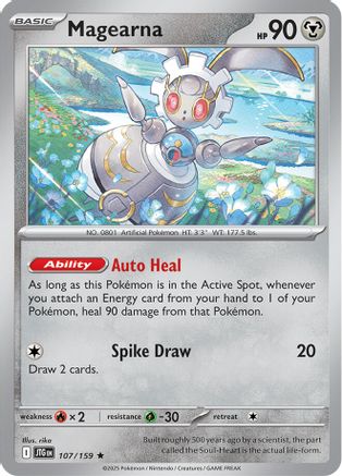 Magearna  - (107/159) Reverse Holofoil [SV09 Journey Together]