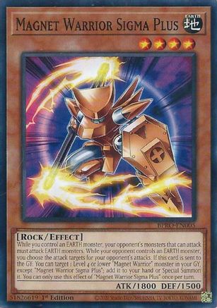 Magnet Warrior Sigma Plus [BPRO-EN005] - Burst Protocol 1st Edition - Common / Short Print