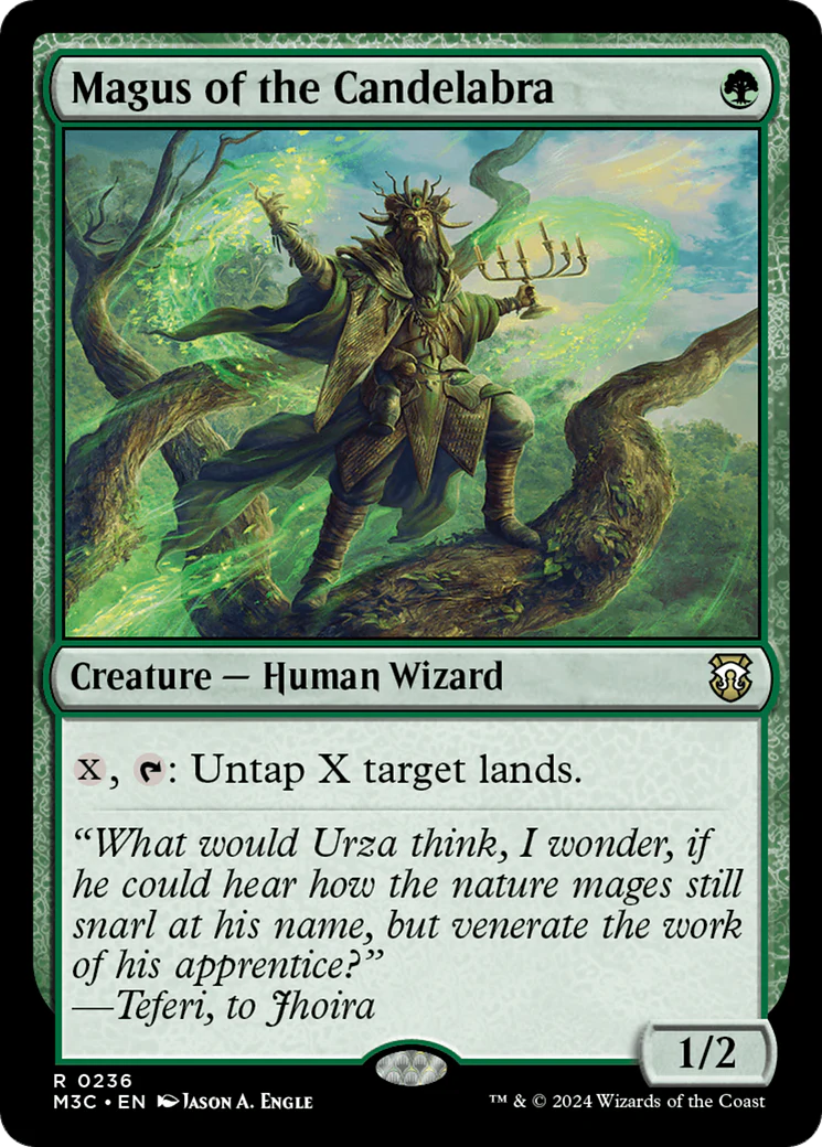 Magus of the Candelabra  [Foil]  (M3C-236) - [Modern Horizons 3 Commander]