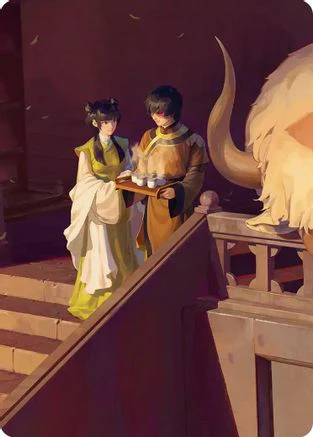 Mai and Zuko Art Card  (ASTLA-) - [Art Series: Avatar: The Last Airbender]