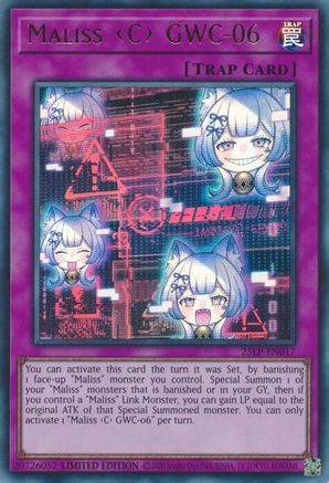 Maliss C GWC-06 [25LP-EN017] - Limited Pack World Championship 2025 Limited - Ultra Rare