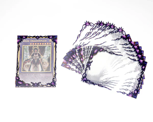 Manamoon Black Magic's Lotus Border Oversleeves (70CT Standard) (Limit 1 Per Person) - Image 2