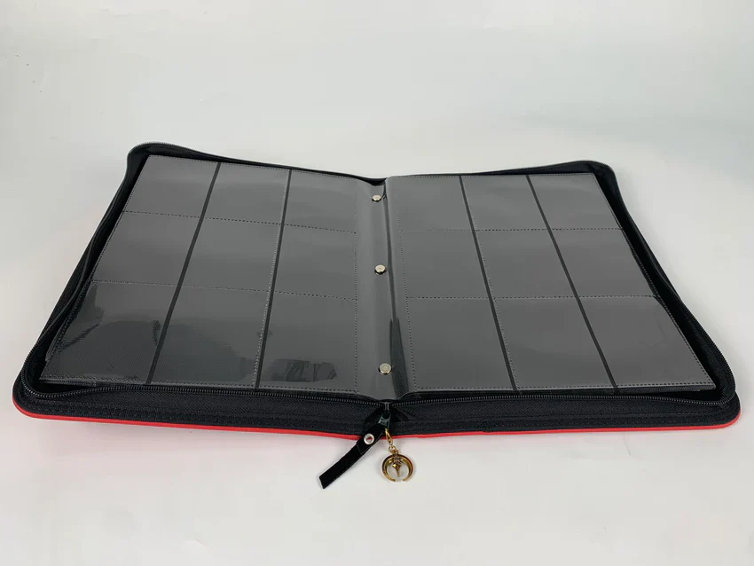 Manamoon Blackrose Gown Limited Authentic Leather 9-Pocket Trading Card Binder (Limit 1 Per Person) - Image 3