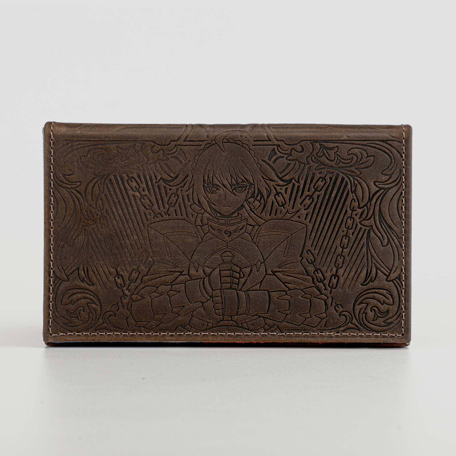 Manamoon Kings of Providence Genuine Leather Dicewinder Deck Box - Crown of Camelot (Limit 1 Per Person)