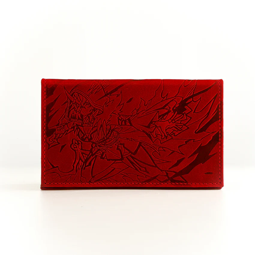 Manamoon Red Belle - Crimson Curse - Genuine Leather Dicewinder Deck Box (Limit 1 Per Person)