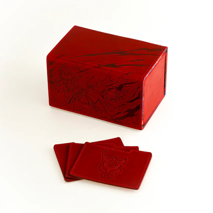 Manamoon Red Belle - Crimson Curse - Genuine Leather Dicewinder Deck Box (Limit 1 Per Person) - Image 3