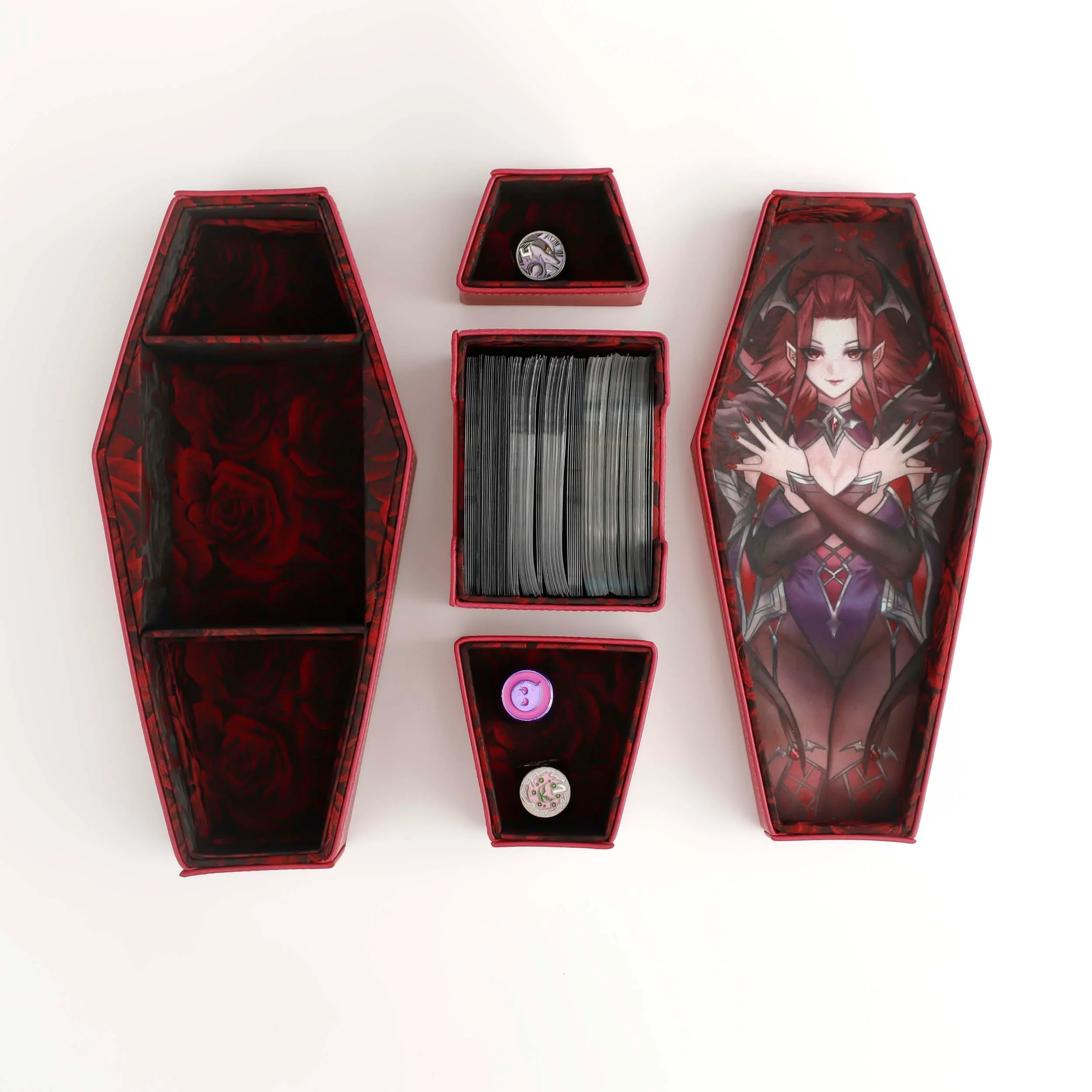 Manamoon Rosen Dhampir Coffin Deck Box (Limit 1 Per Person)