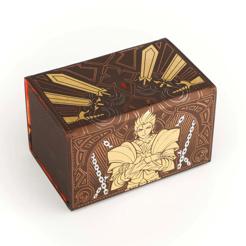 Manamoon Kings of Providence Faux Leather Dicewinder Deck Boxes - King of Heroes (Limit 1 Per Person)